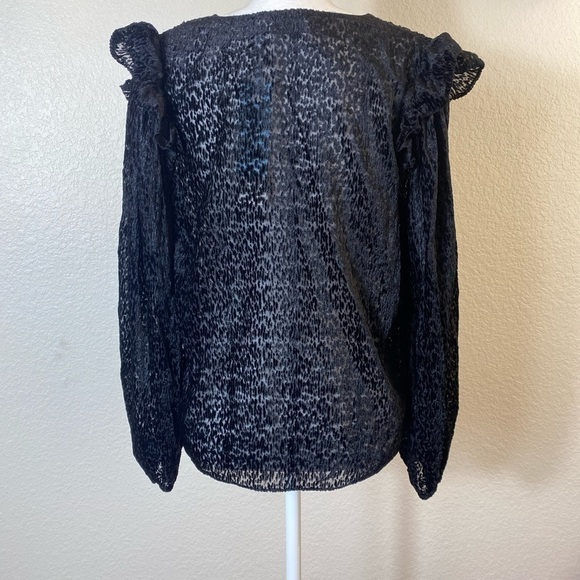 Tanya Taylor Lucy Devore Pullover Top sz M - Picture 8 of 10